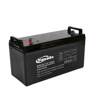 120AH-12V hlaup rafhlaða fyrir sólkerfi