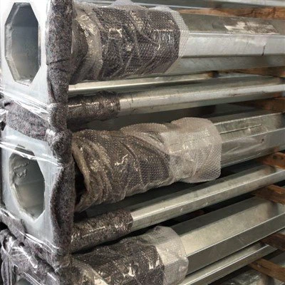 9m tvöfaldur armur götulampa stöng